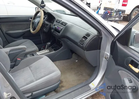 2003 Honda Civic Ex из США, поврежденный, VIN 2HGES26853H609482